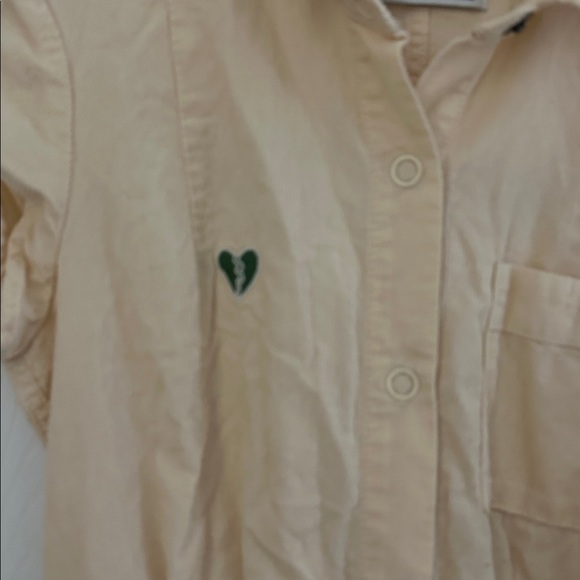 Urban Outfitters Quinn Shortie Knock Out Corduroy Romper - Picture 2 of 10